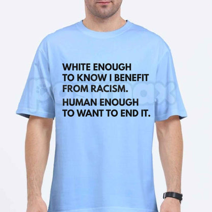 Human Enough T-Shirt – Funny Sarcastic Introvert Unisex Graphic Tee