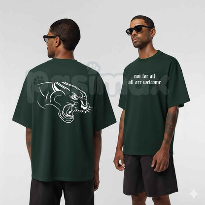 Not For All All Are Welcome T-Shirt – Inclusive Statement Quote Unisex Cotton Graphic Tee