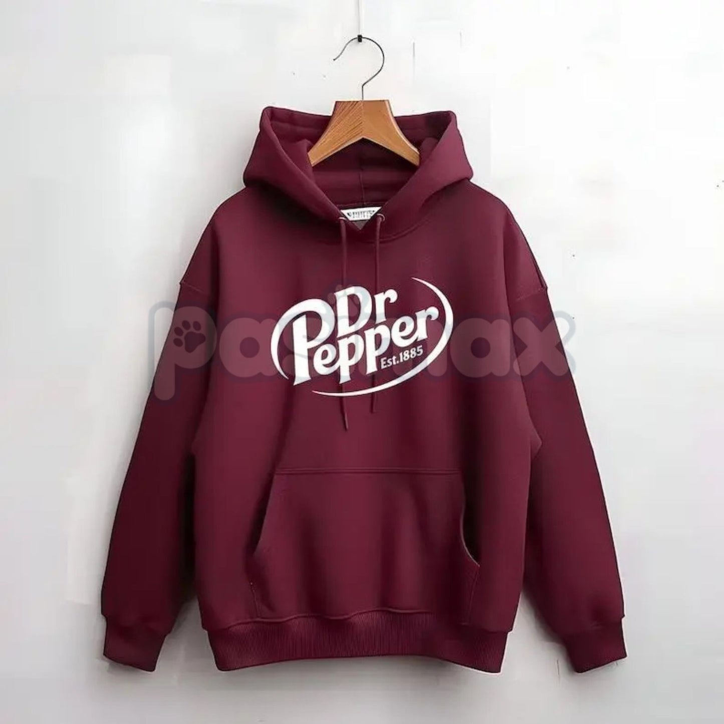 Dr Pepper Unisex Hoodie – Iconic Soda Brand Pullover, 23 Flavors Fan Apparel, Classic Drink Merch