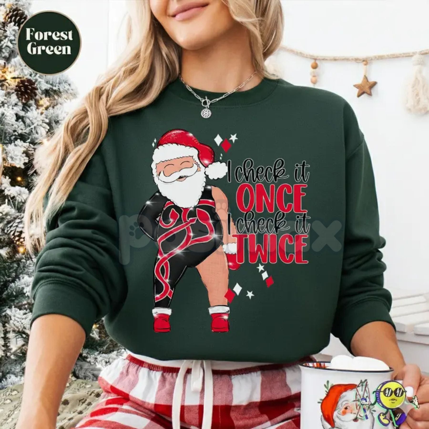Santa I Check It Twice Era Sweatshirt – Pasimax