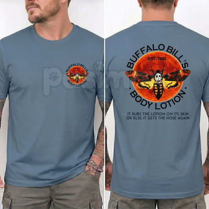 Buffalo Bill's Body Lotion Shirt – Silence Of The Lambs Horror Tee, Retro Halloween Movie Unisex Graphic T-Shirt