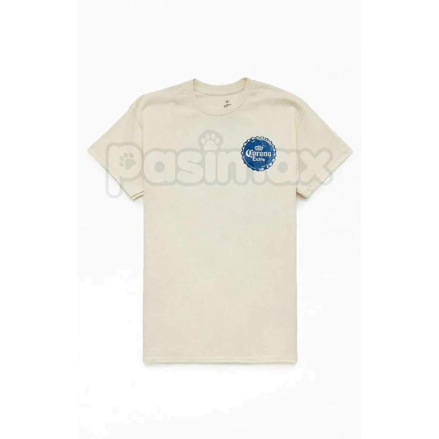 Corona Extra Official T-Shirt by PacSun - Men's Fresh Logo Beach Tee, Crisp Standard Fit Casual Top, Premium Summer Apparel