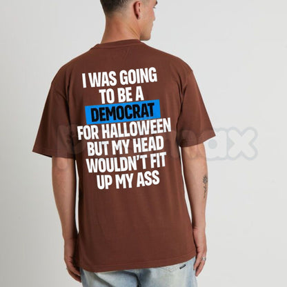 Democrat Halloween Costume T-Shirt – Funny Anti-Democrat Political Satire Tee