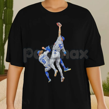 The Catch T-Shirt - Willie Mays Legend Tee, Center Field Excellence Apparel, Baseball Athletic Feat Graphic