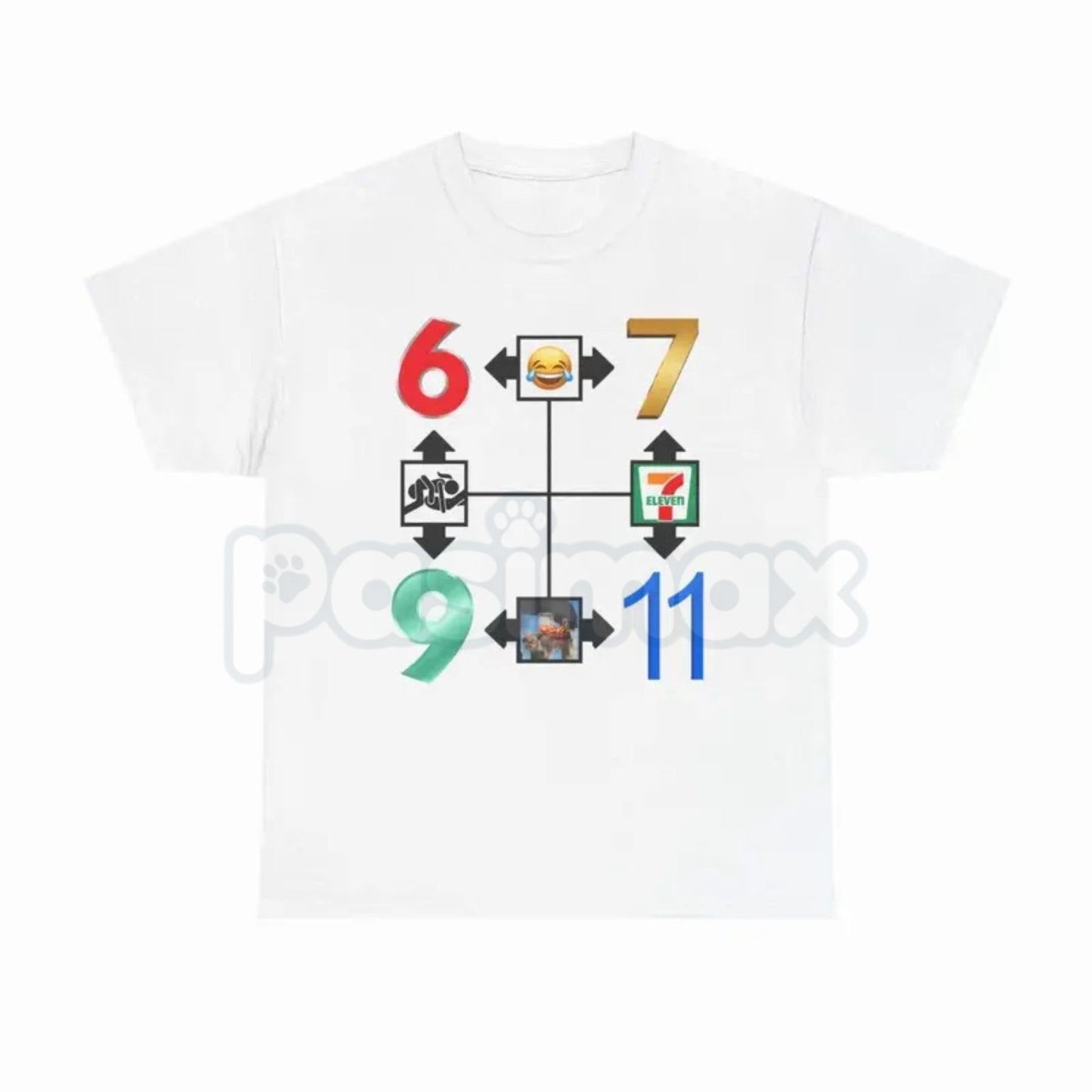 67911 Unisex Heavy Cotton T-Shirt – Premium 100% Cotton Structured Graphic Tee, Soft Lived-In Heavyweight Industrial Top, Minimalist Essential Daily Silhouette Shirt, Made in USA