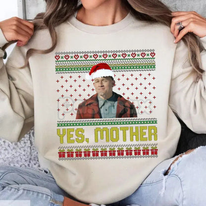 "Yes Mother" Ed Gein Story Sweatshirt – True Crime Horror Tribute Pullover