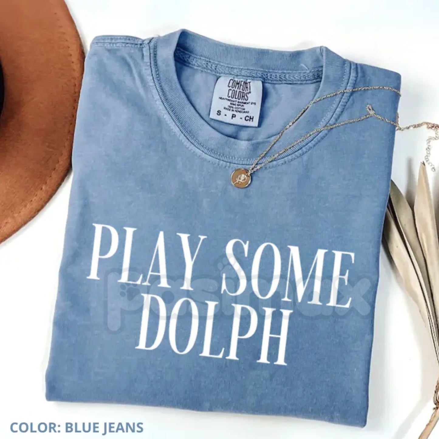 Comfort Colors® "Play Some Dolph" T-Shirt – Hip Hop Tribute Quote Tee, Long Live Dolph Rap Legend Shirt, Trendy Memphis Hip Hop Gift for Women