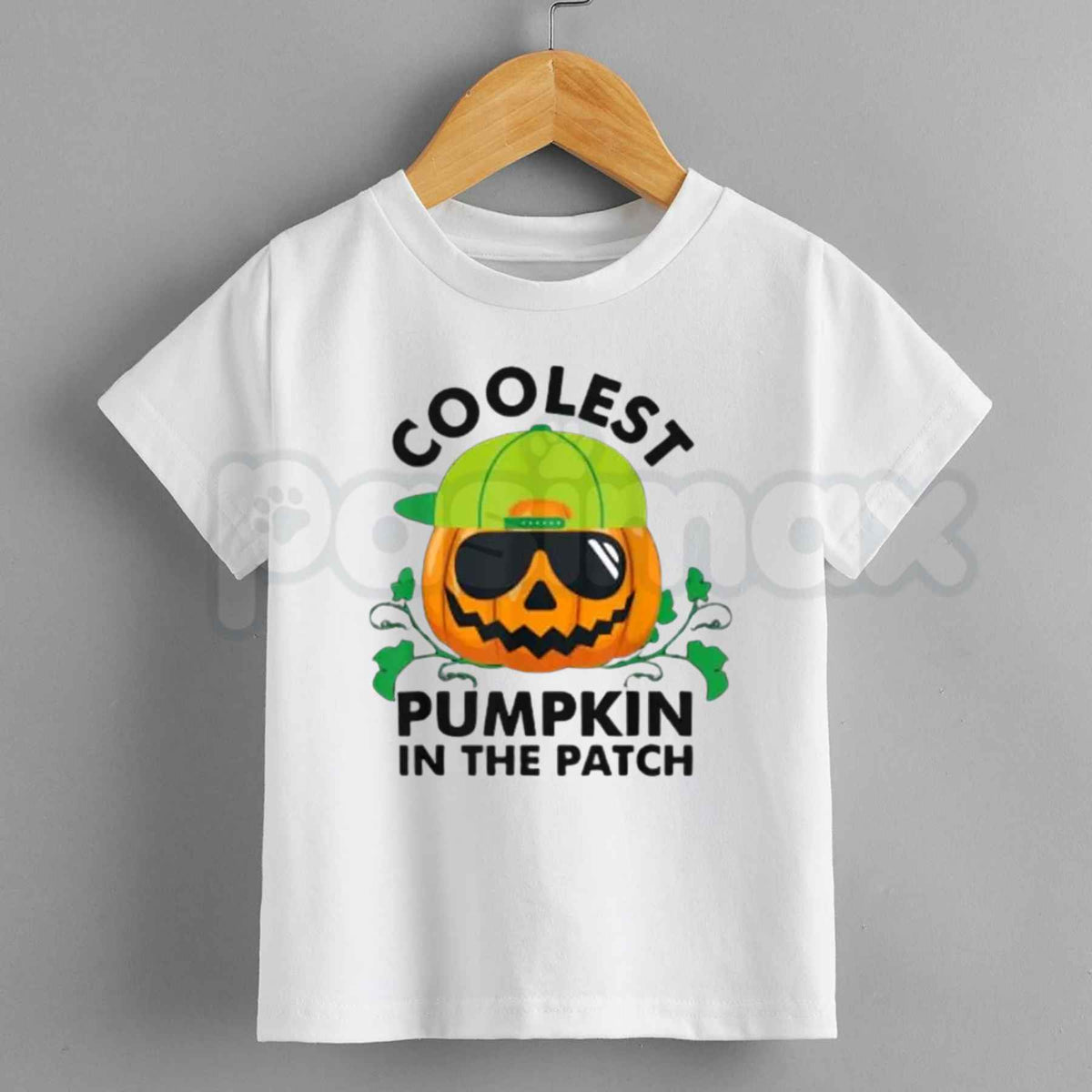Coolest Pumpkin In The Patch T-Shirt – Kids Halloween Fall Youth Tee