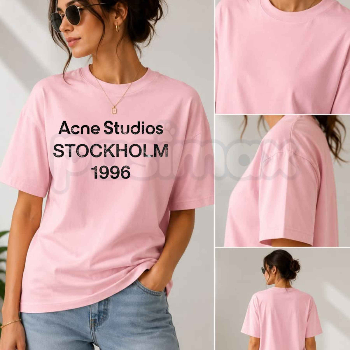 Acne Studios Stockholm 1996 T-Shirt – Vintage Swedish Luxury Streetwear Unisex Graphic Tee