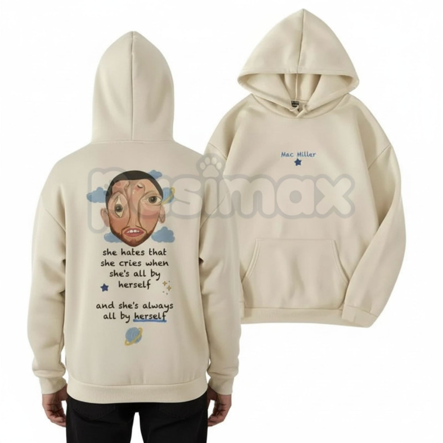 Mac Miller Stoned Concert Hoodie – Iconic Live Performance Tribute Pullover, Music Fan Merch & Streetwear, Unisex
