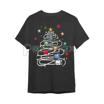 Funny Phlebotomy Christmas T-Shirt – Blood Draw Humor Holiday Graphic Tee, Sweatshirt & Hoodie