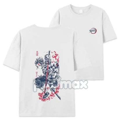 Tanjiro Kamado Demon Slayer T-Shirt - Good Graphic Tee, Water Breathing Style Apparel