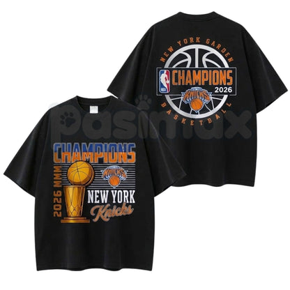 New York Knicks 2026 NBA Champions T-Shirt – Knicks Nation Victory Celebration Premium Graphic Tee