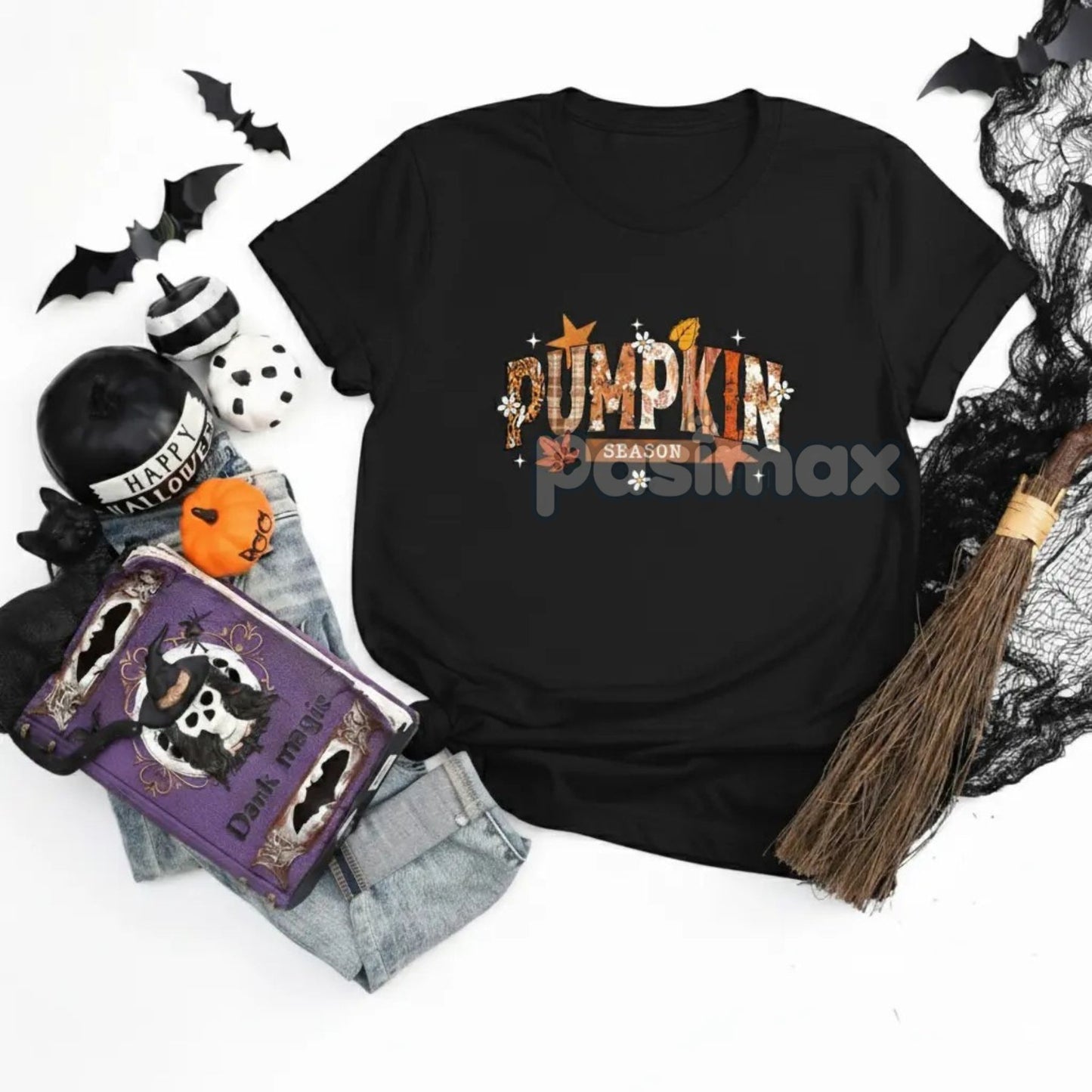 Shineful Halloween Everyday T-Shirt - Unisex Spooky Season Tee, Whimsical Holiday Apparel