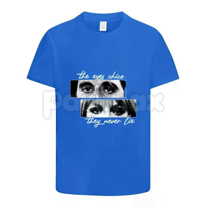 "The Eyes Chico They Never Lie" Scarface T-Shirt – Tony Montana Cinematic Graphic Tee, Premium 100% Cotton 80s Crime Drama Top, Soft Lived-In Heavyweight Iconic Quote Shirt, Made in USA