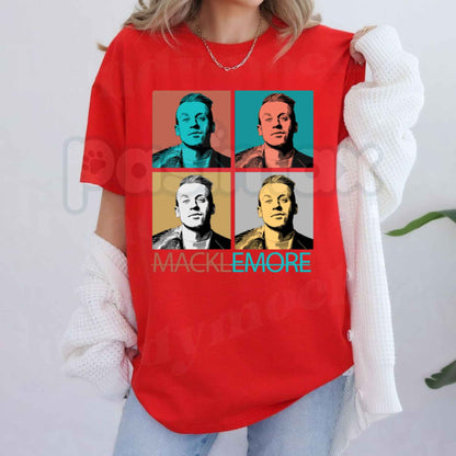 Retro Pop Art Macklemore Bold Moves T-Shirt – Hip Hop Pop Culture Unisex Tee
