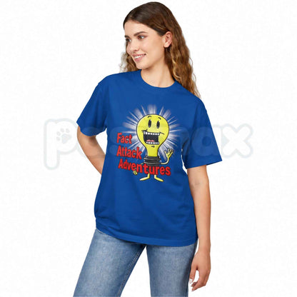 Fact Attack Adventures T-Shirt – Animated Knowledge Trivia Graphic Unisex Tee