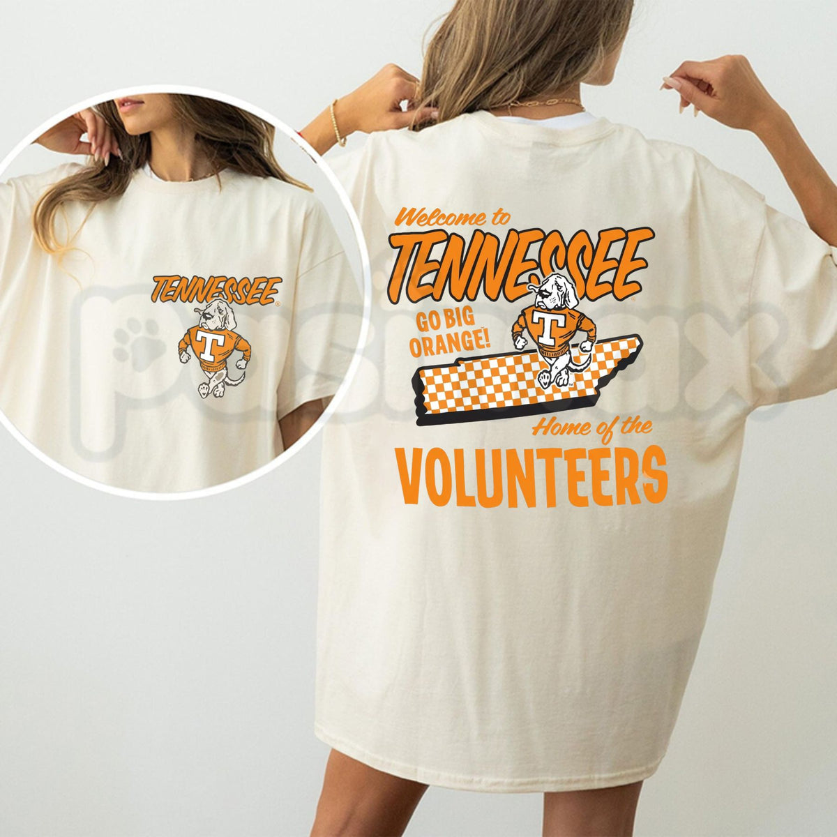 Comfort Colors Men's University of Tennessee Welcome to Tennessee Short Sleeve T-Shirt