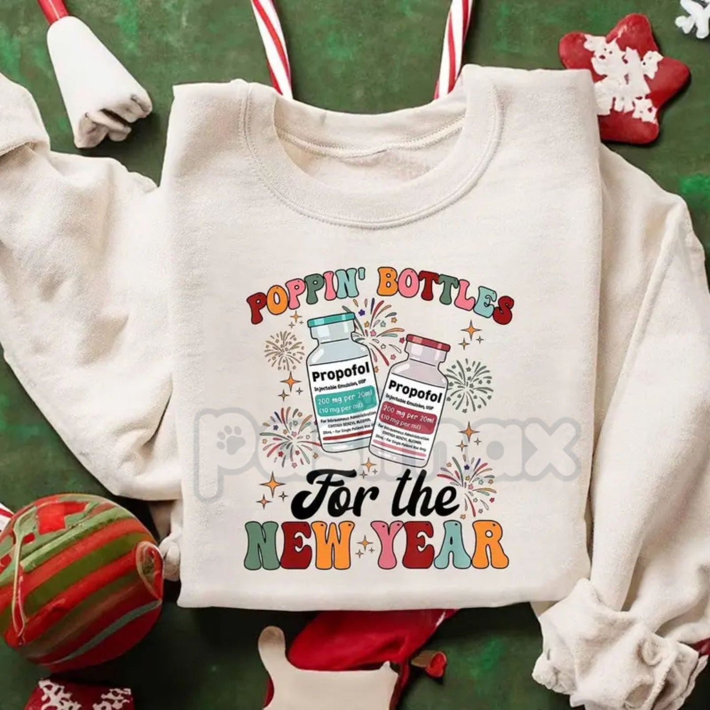 ICU Nurse New Year 2026 Sweatshirt | Critical Care Nursing Holiday Jumper | Registered Nurse NYE 2026 Crewneck | Funny Healthcare Gift