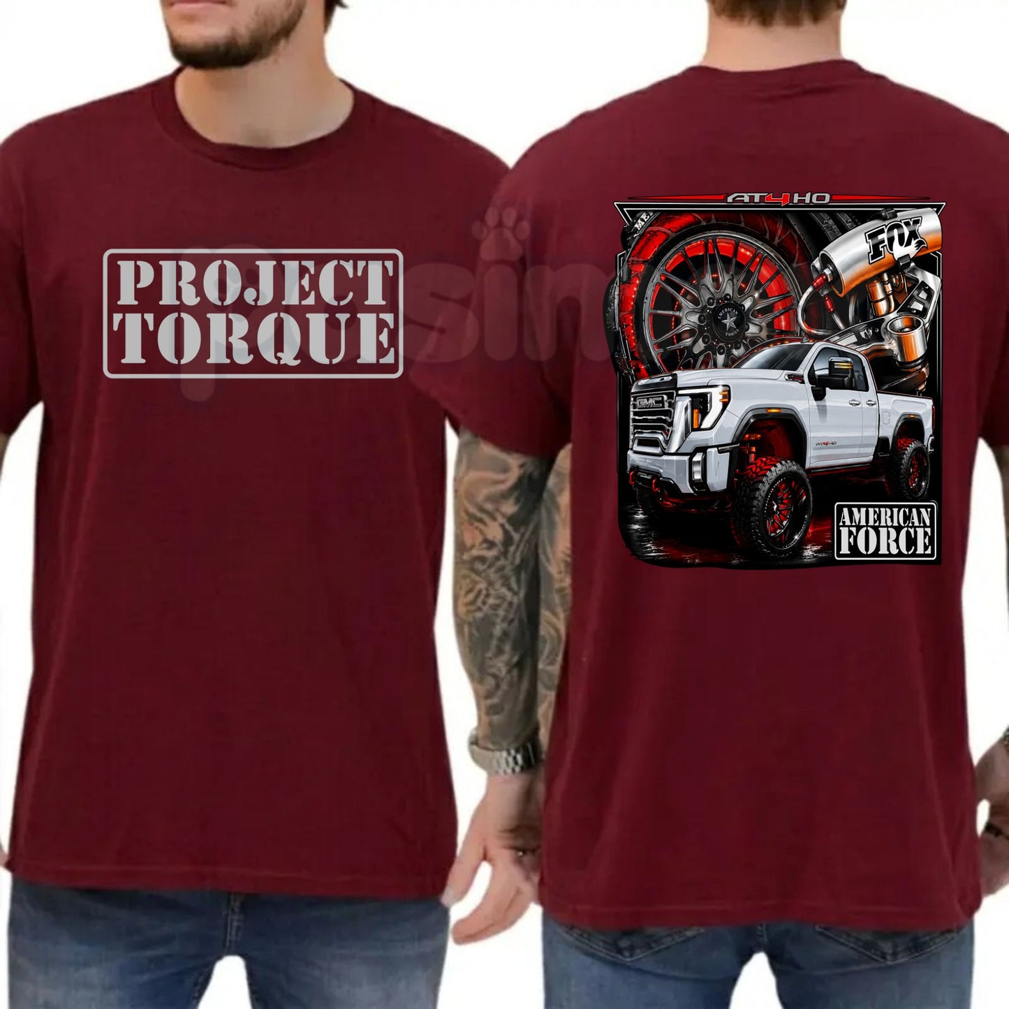 Lifted GMC AT4 T-Shirt – Off-Road Truck Enthusiast Premium Graphic Tee