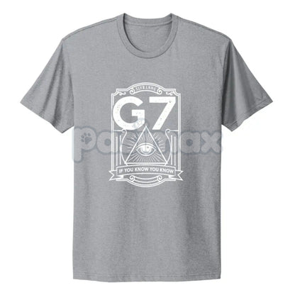 Conscious Design Group 7 T-Shirt - Unisex Cosmic Third-Eye Graphic, Infused with Clear Quartz Intention, Modern Spiritual Wear