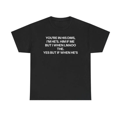 "DMs" T-shirt - Dungeon Master's Apparel, RPG Gaming Graphic Tee