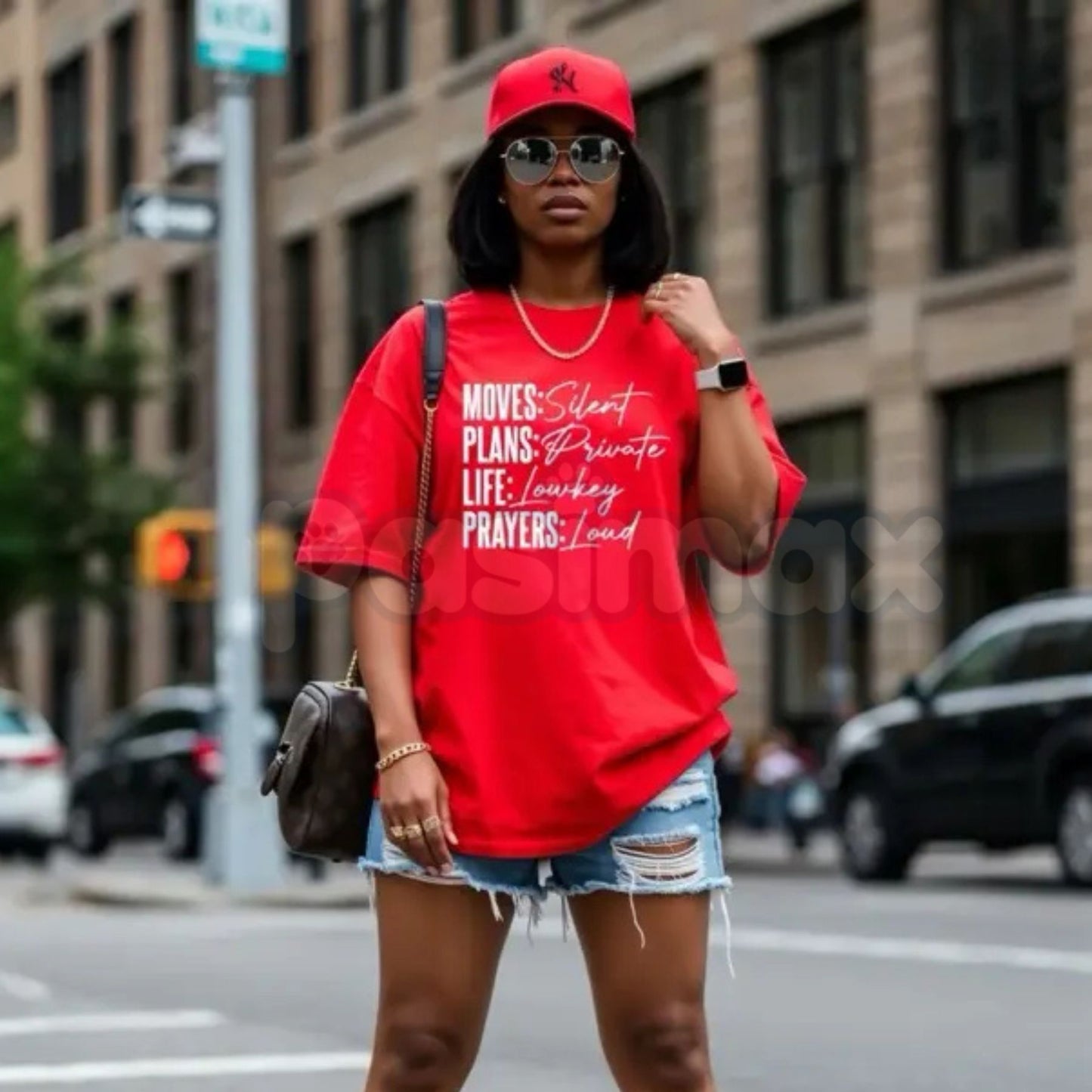 "Moves, Plans, Life, Prayers" T-Shirt - Modern Christian Lifestyle Tee, Faith-Based Goal Setter Shirt, Inspirational Daily Prayer Graphic Tee