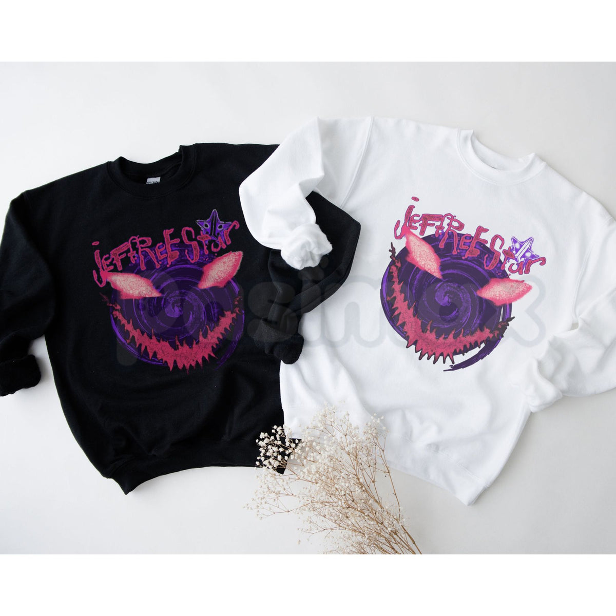 Sinister Smile Sweatshirt | Dark Aesthetic Horror Graphic Crewneck