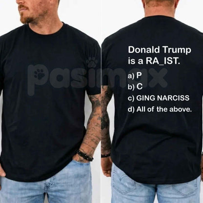 Funny Election Quiz T-Shirt – Sarcastic Political Statement Unisex Cotton Tee