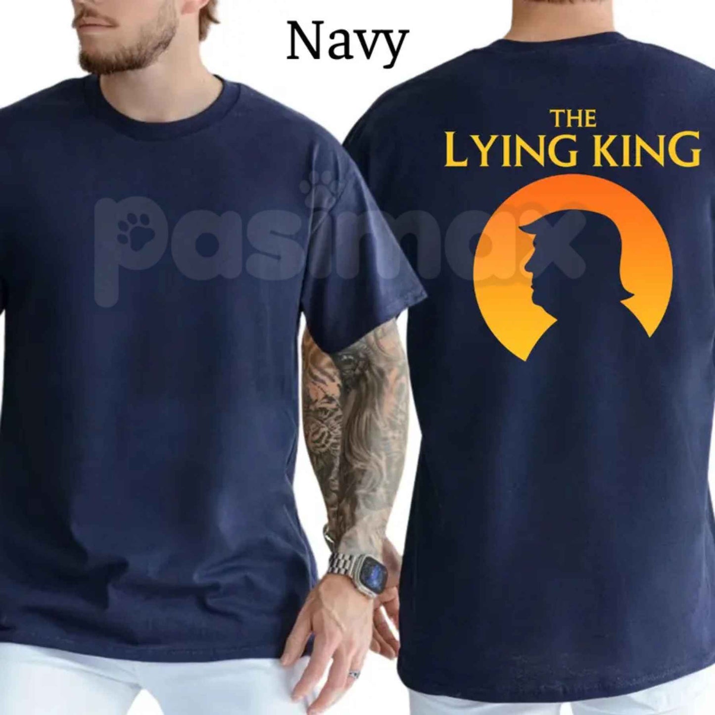 The Lying King T-Shirt – Funny Political Parody Unisex Cotton Graphic Tee