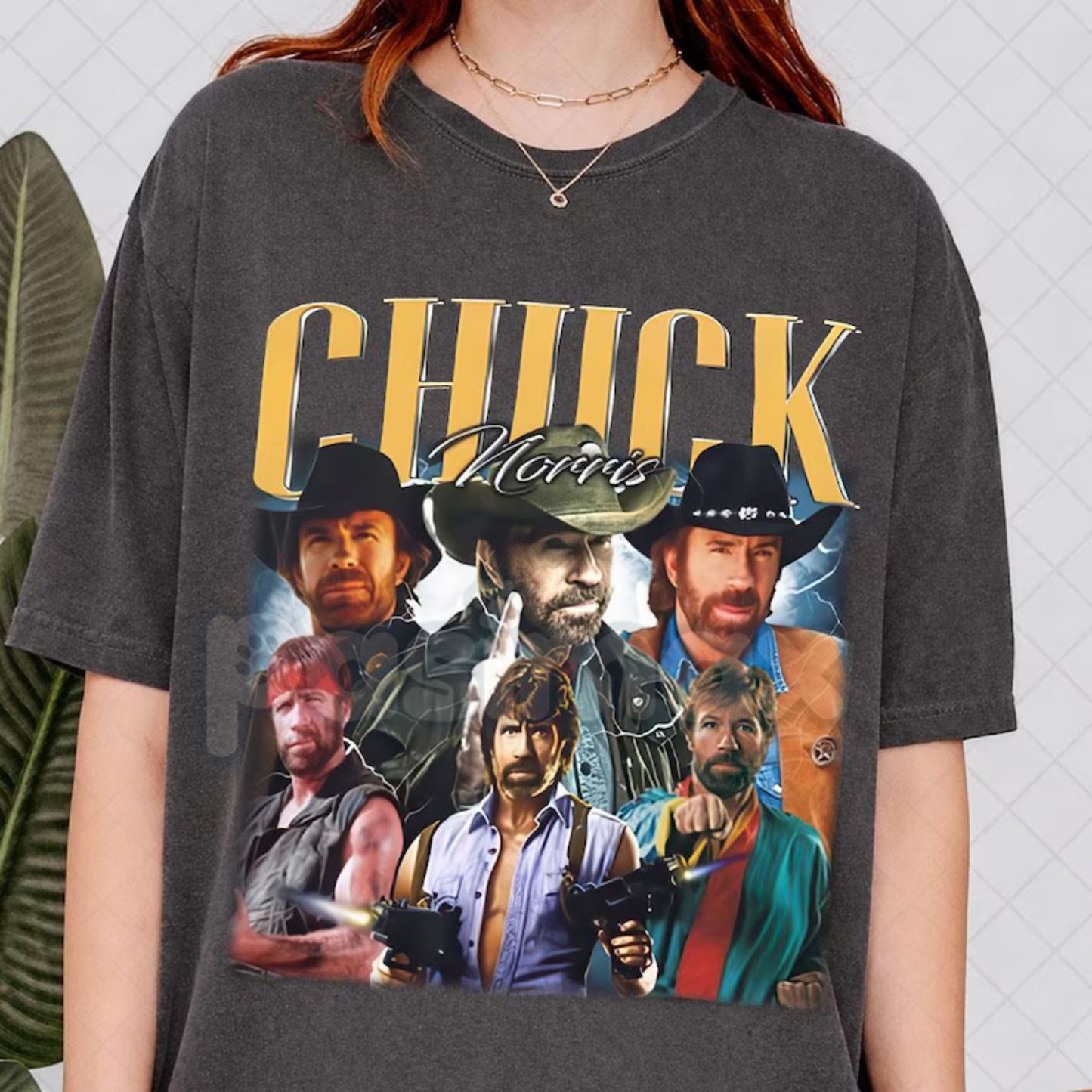 Comfort Colors® Chuck Norris "The Legend" T-Shirt – Retro Minimalist Martial Arts Icon Tee, 1940–2026 Memorial Tribute Shirt, Action Hero Aesthetic Top