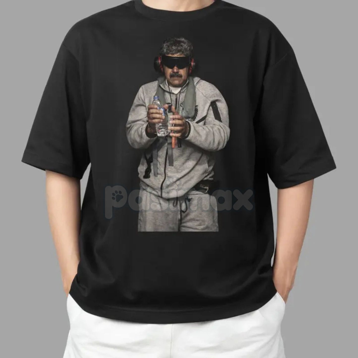 Nicolas Maduro Graphic T-Shirt - President of Venezuela Portrait Tee, Modern Political History Apparel, Latin American Politics Fan Gift Shirt