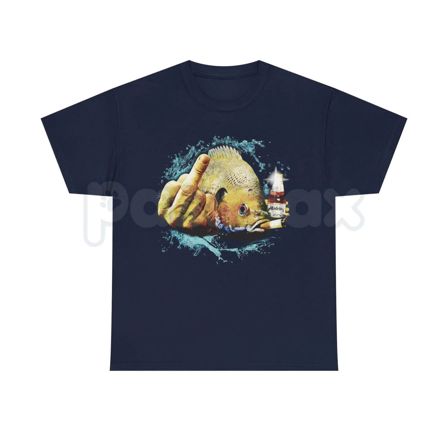 "Dope Bluegill" Middle Finger Fishing T-Shirt – Funny Panfish Graphic Tee, Premium 100% Cotton Angler Humor Top, Soft Lived-In Heavyweight Sarcastic Fisherman Shirt, Made in USA