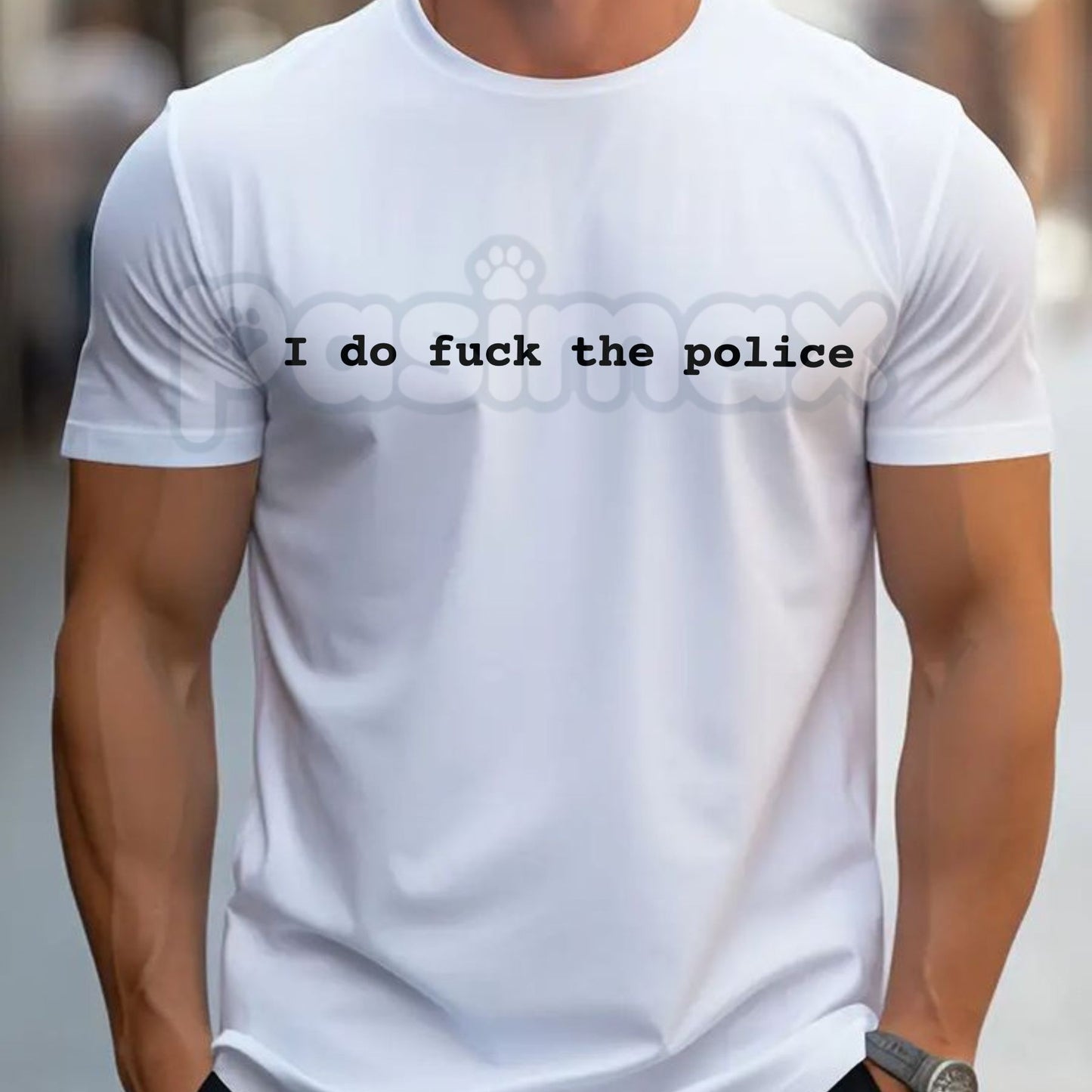 "I Do Fuk The Police" T-Shirt – Bold Activism Graphic Tee, Remastered Heavy Cotton Protest Statement Top, Soft Lived-In Heavyweight Social Justice Shirt, Made in USA