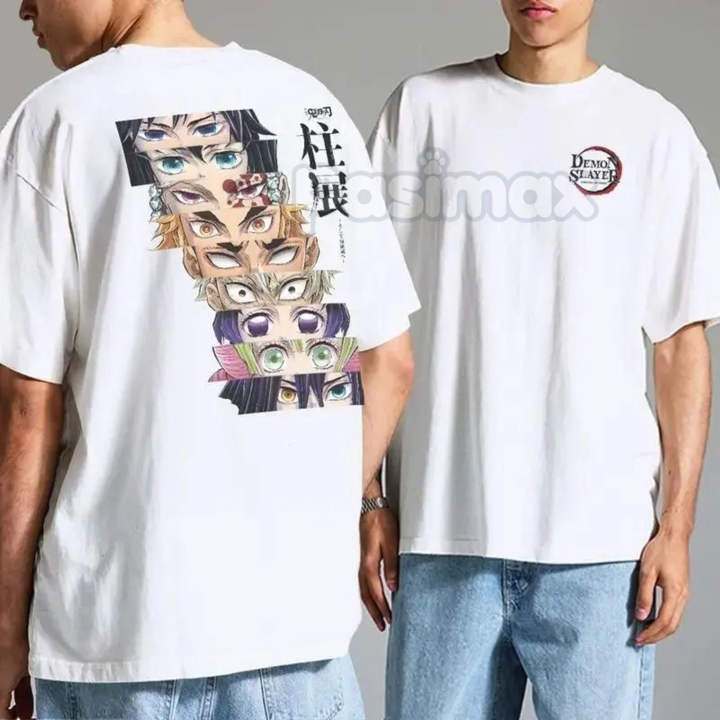Demon Slayer Hashira Team Shirt - Tanjiro Nezuko Zenitsu Inosuke Graphic Tee, Ultimate Squad T-shirt