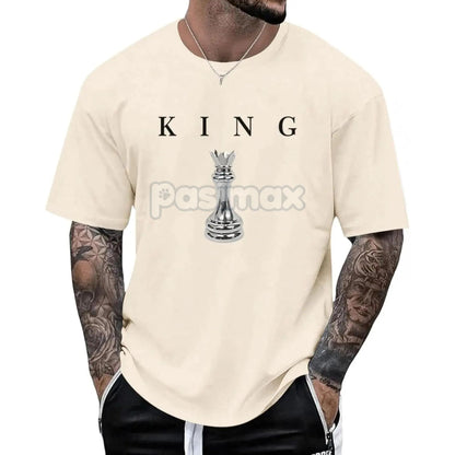 Men's Chess Shirt Graphic Tee - Designer Printed Urban Streetwear T-Shirt