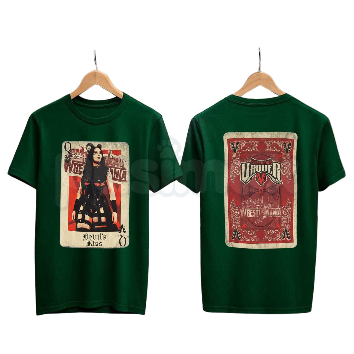 Stephanie Vaquer WrestleMania Card Retro Unisex T-Shirt – Pro Wrestling Match Tee