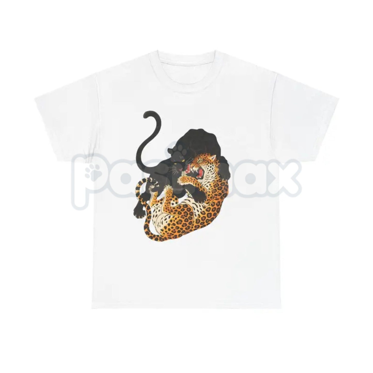 "Jungle Fury" Vintage Expedition T-Shirt - Dark Tropics Aesthetic Streetwear Tee, Premium 100% Cotton Retro Jaguar Graphic Top, Unisex Oversized Jungle Core Shirt, Distressed Wildlife Streetwear, Soft Lived-In Heavyweight Midnight Jungle Apparel