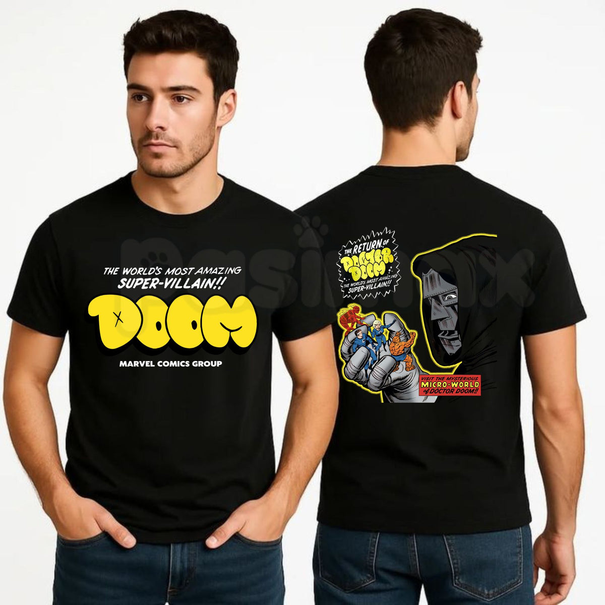 Doctor Doom Genius Ruler T-Shirt – Marvel Latveria Monarch Graphic Tee