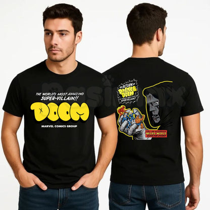 Doctor Doom Genius Ruler T-Shirt – Marvel Latveria Monarch Graphic Tee