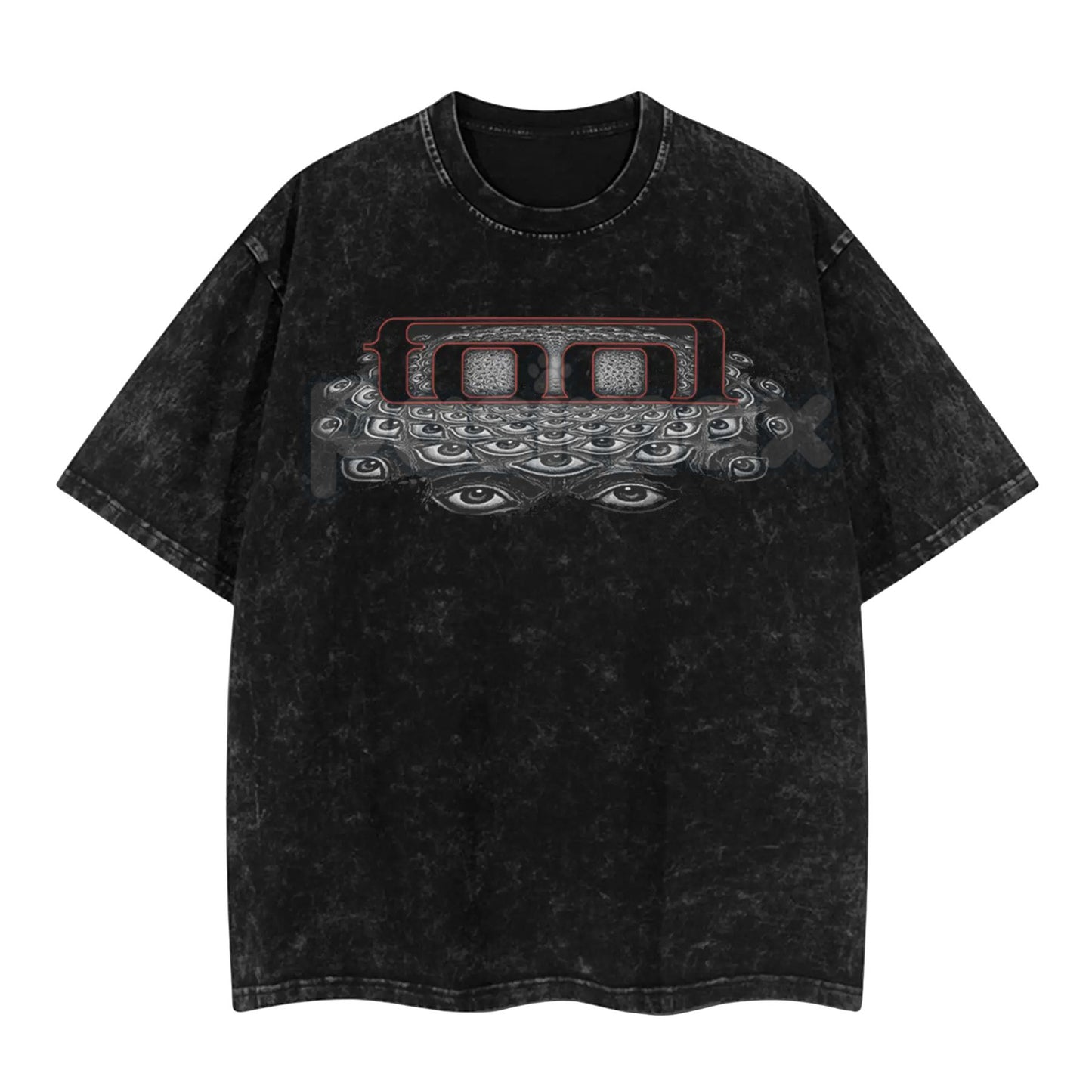 Tool Band 'Convex Spectre' Retro Unisex Acid Washed T-Shirt – Vintage Rock Band Graphic Tee