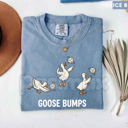 Comfort Colors® Funny Goose Volleyball Player T-Shirt – Cute Sports Pun Graphic Tee, Trendy Athletic Unisex Top