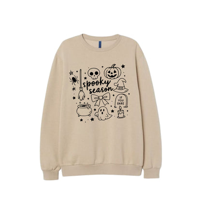 Spooky Season Sweatshirt – Cozy & Classic Halloween Crewneck