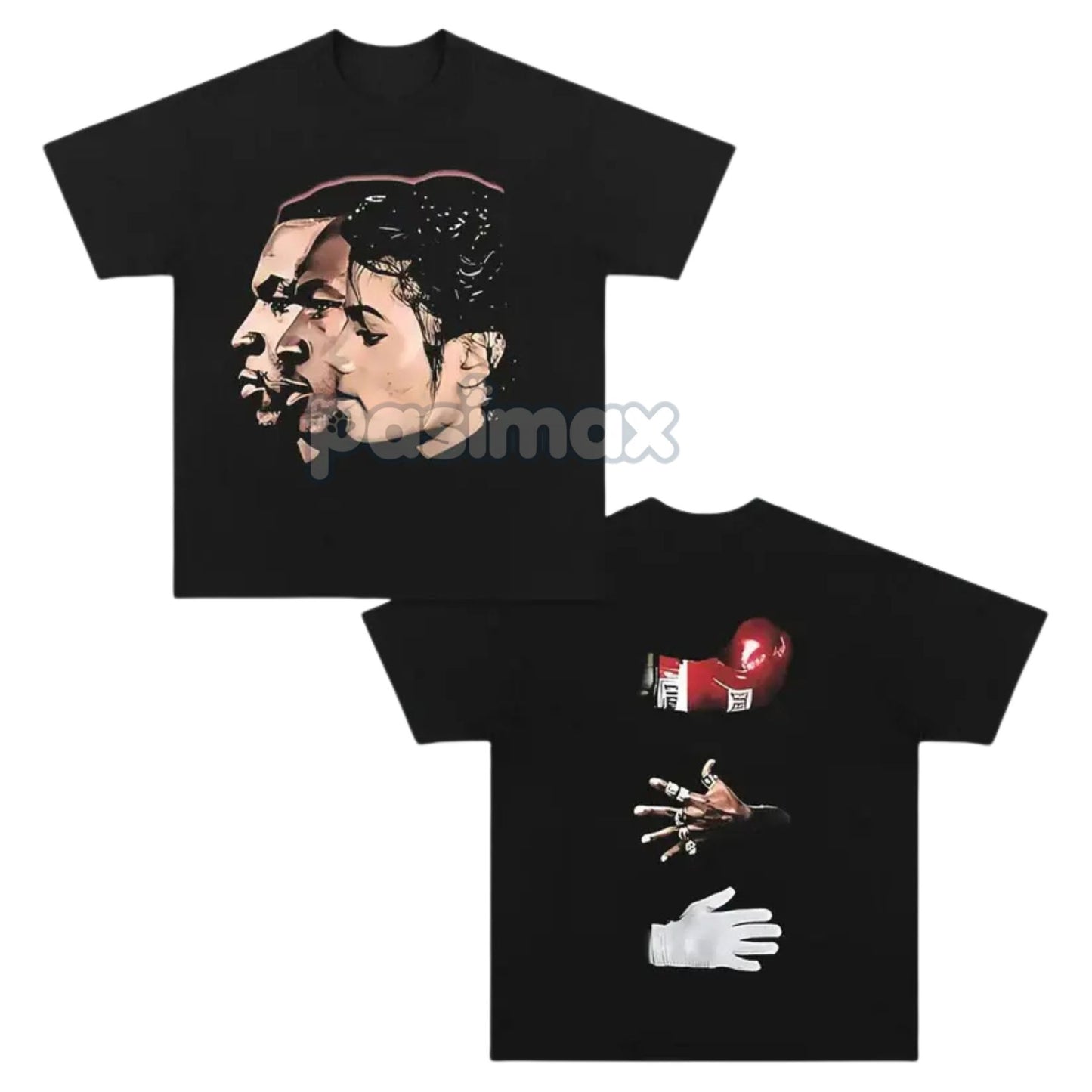 Vintage TYSON JORDAN JACKSON T-Shirt - Unisex Big Face Celebrity Tee, Basketball Graphic Shirt