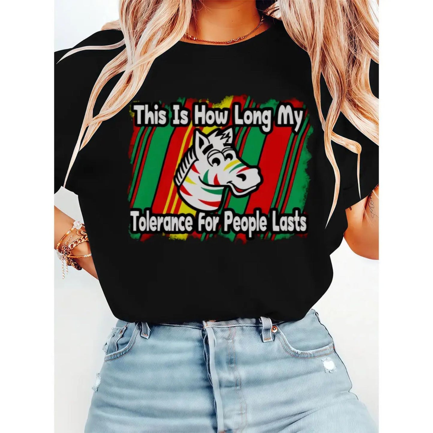 Unisex Tolerance Tee - Funny Humorous T-Shirt, Printed in the USA Social Commentary Apparel