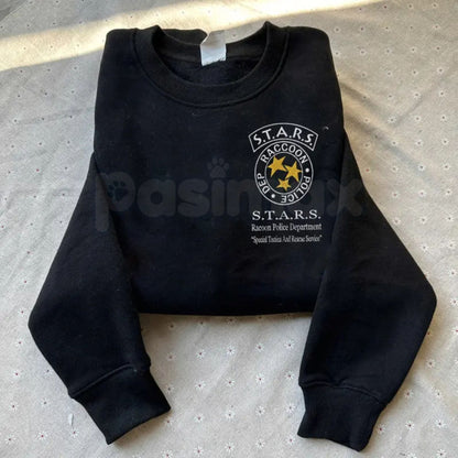 Resident Evil Umbrella Corp Embroidered Sweatshirt – S.T.A.R.S. Survival Horror Crewneck