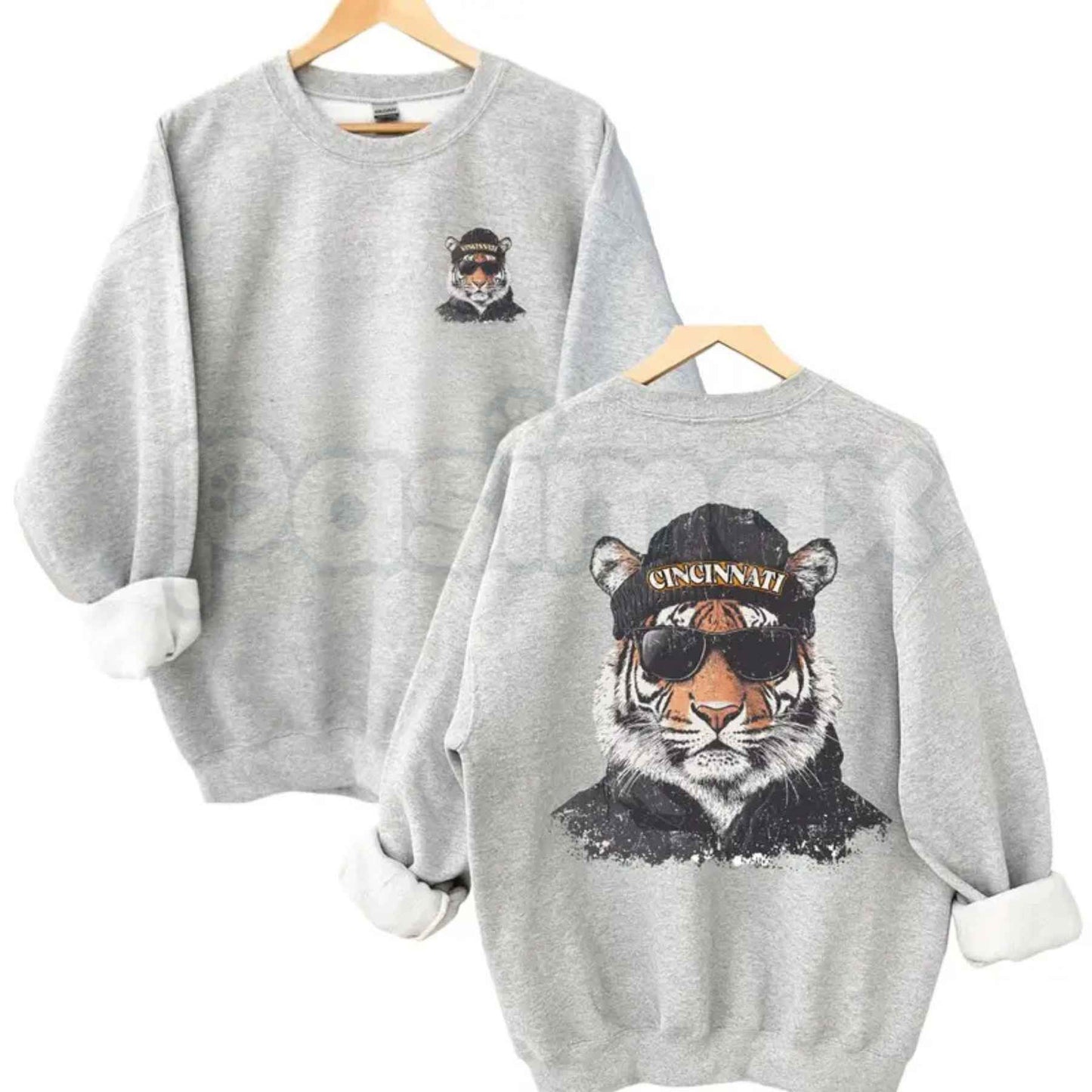 Vintage Spirit Animal Football Sweatshirt | Game Day City Pullover