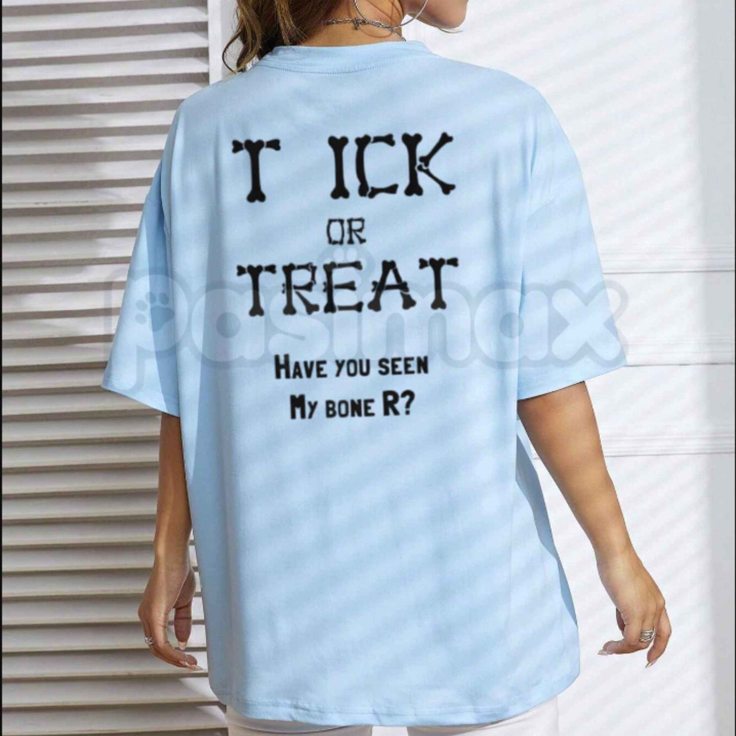 Tick Or Treat Halloween T-Shirt – Funny Bug & Blood Sucker Unisex Cotton Graphic Tee