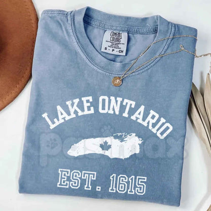 Comfort Colors® Lake Ontario Anti-Trump T-Shirt – Political Protest Graphic Tee, Activist Great Lakes Unisex Top