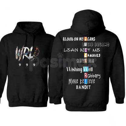 Juice 999 Hip Hop Rapper Hoodie – Legends Never Die Concert Tour Pullover, Fan Merch & Streetwear, Unisex